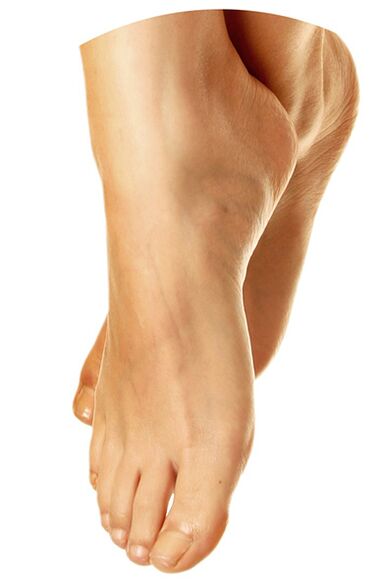 Pés de saúde con celebridade